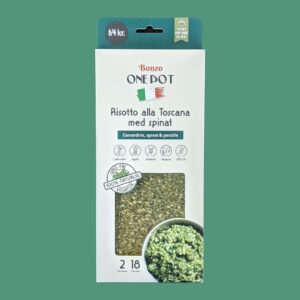 risotto med spinat