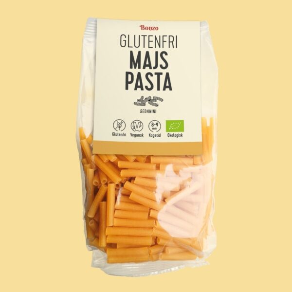 glutenfri majspasta økologisk pasta